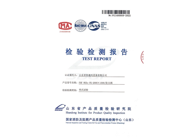 檢驗(yàn)檢測報(bào)告